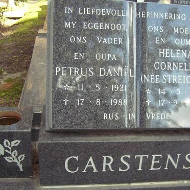 CARSTENS Petrus Daniël 1921-1988 &amp; Helena Cornelia STREICHER 1928-2004