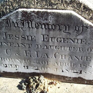 CHANCE Jessie Eugenie 1880-1881