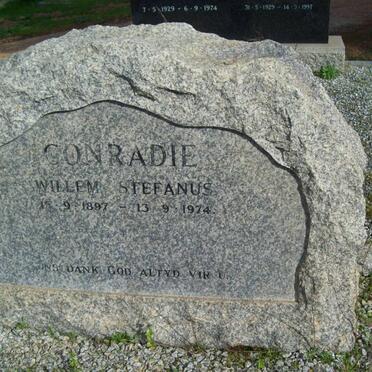 CONRADIE Willem Stefanus 1897-1974