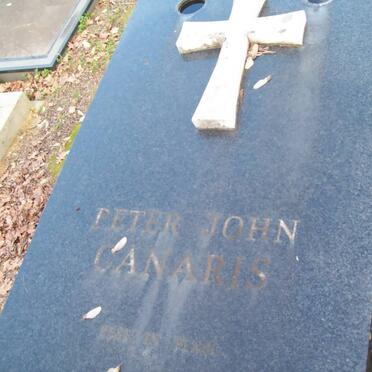 CANARIS Peter John
