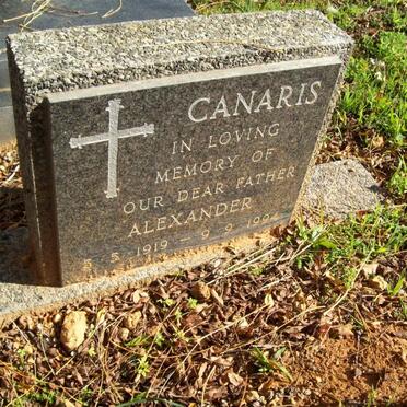 CANARIS Alexander 1919-1994
