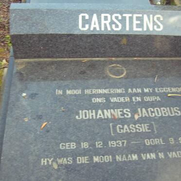 CARSTENS Johannes Jacobus 1937-1990