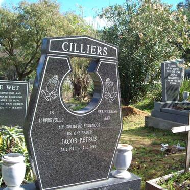 CILLIERS Jacob Petrus 1941-1996