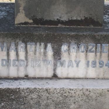 CROZIER Martha -1894