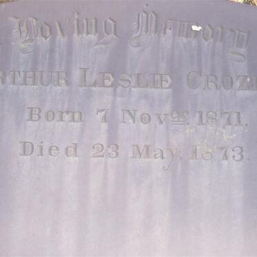 CROZIER Arthur Leslie 1871-1872_1