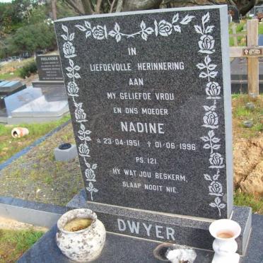 DWYER Nadine 1951-1996