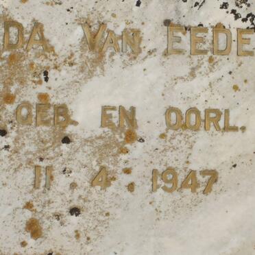 EEDEN Eda, van 1947-1947