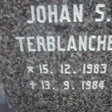 TERBLANCHE Johan S. 1983-1984