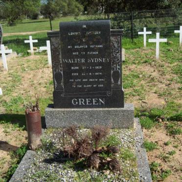 GREEN Walter Sydney 1929-1974