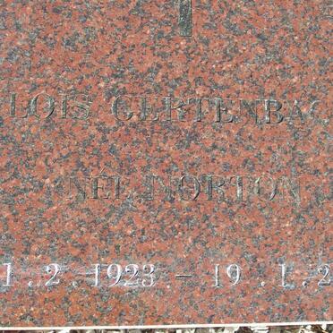 GERTENBACH Lois nee NORTON 1923-2001