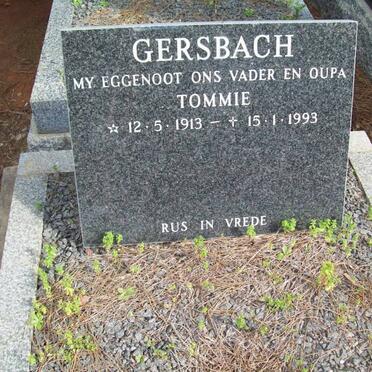 GERSBACH Tommie 1913-1993