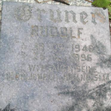 GRUNER Rudolf 1946-1996
