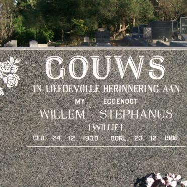 GOUWS Willem Stephanus 1930-1988