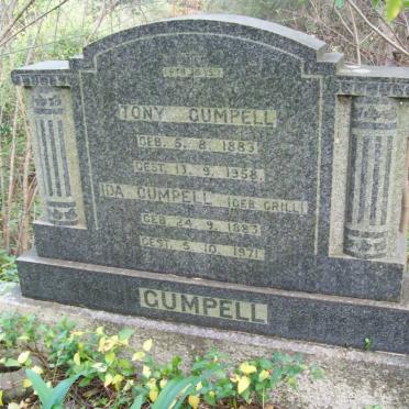 GUMPELL Tony 1883-1958 &amp; Ida GRILL 1883-1971
