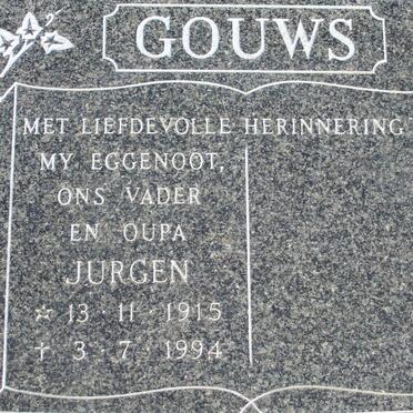 GOUWS :: COETZEE