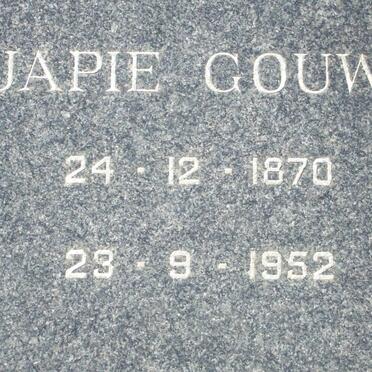 GOUWS Japie 1870-1952