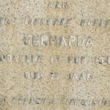 GREEFF Gerharda -1949