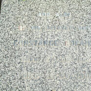 HOPKINS Constance 1904-1991