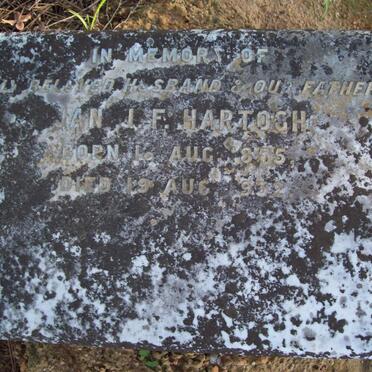 HARTOGH J.F. 1855-1932