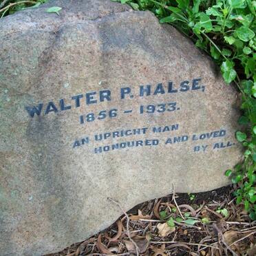 HALSE Walter Poultney 1856-1933