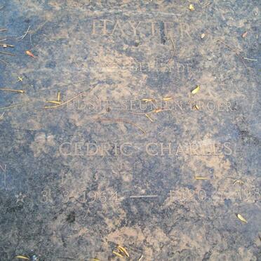 HAYTER Cedric Charles 1964-1984