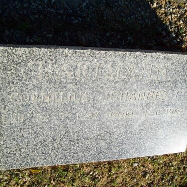HARTMANN Cornelius Johannes C. 1897-1963
