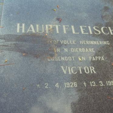 HAUPTFLEISCH Victor 1926-1993