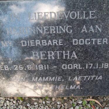 HEDDING Bertha 1911-196?