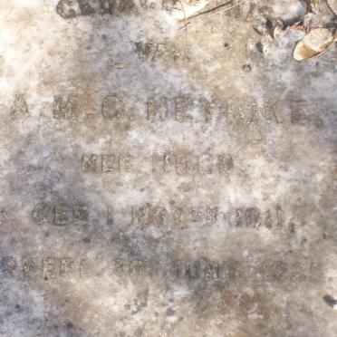 HEYNIKE A.M.G. nee HUGO 1811-1865 :: HEYNIKE J.G. 1802-187?