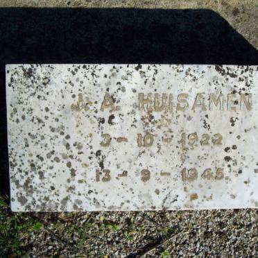 HUISAMEN J.A. 1922-1945