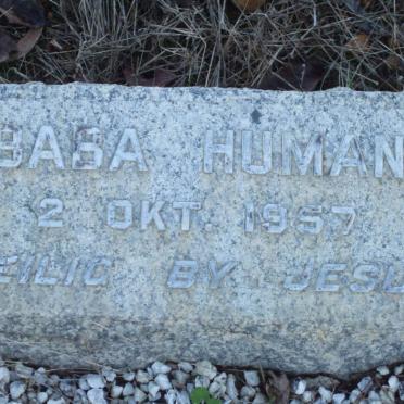 HUMAN Baba -1957