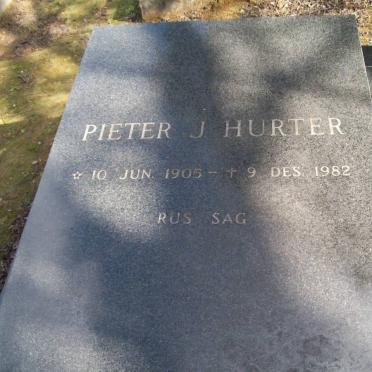 HURTER Pieter J. 1905-1982