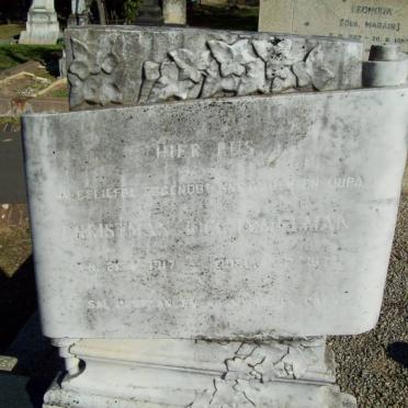 IMMELMAN Christina Joey 1917-197?