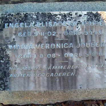 JOUBERT Engela Elizabeth 1902-1913 :: JOUBERT Maria Veronica 1908-1911