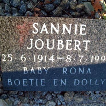 JOUBERT Sannie 1914-1994