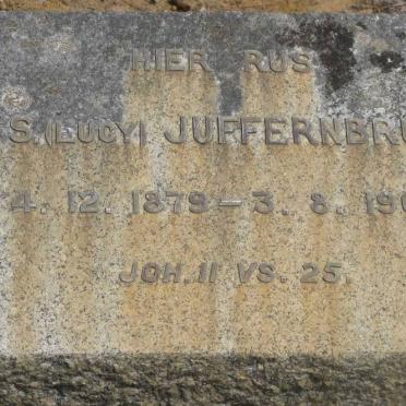 JUFFERNBRUCH L.S. 1879-1963
