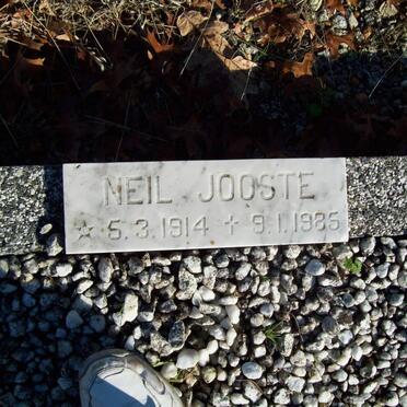 JOOSTE Neil 1914-1985