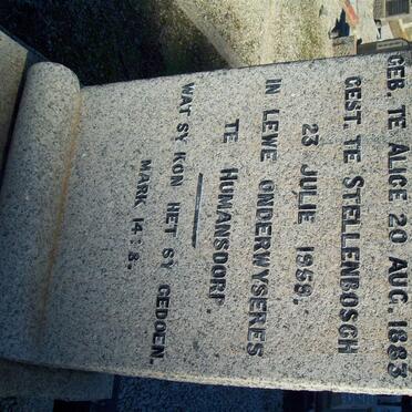 KEET Rosa Jacoba -1959