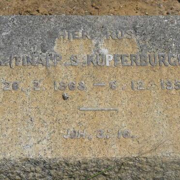 KUPFERBURGER K.P.S. 1868-1956