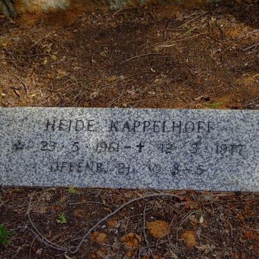 KAPPELHOFF Heide 1961-1977