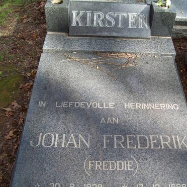 KIRSTEN Johan Frederik