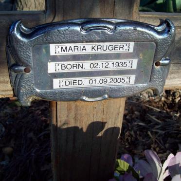 KRUGER Maria 1935-2005