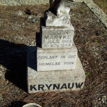 KRYNAUW Ellen Maryke 1948-1949