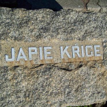 KRIGE Japie