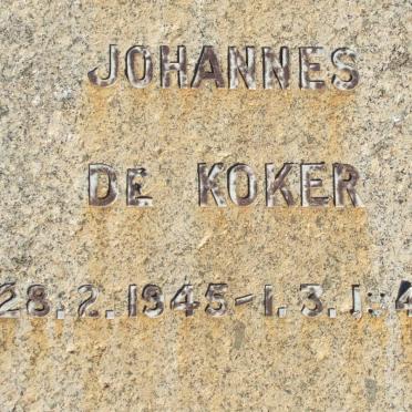 KOKER Johannes, de 1945-1945