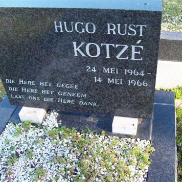 KOTZE Hugo Rust 1964-1966