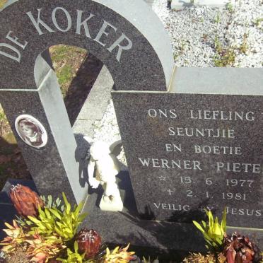 KOKER Werner Pieter, de 1977-1981