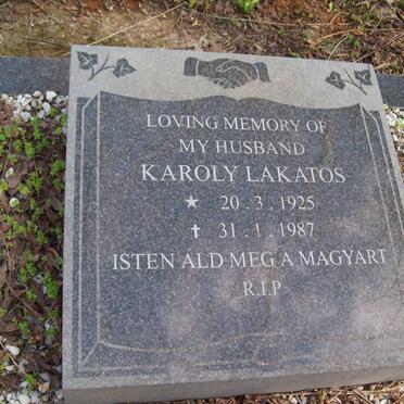 LAKATOS Karoly 1925-1987