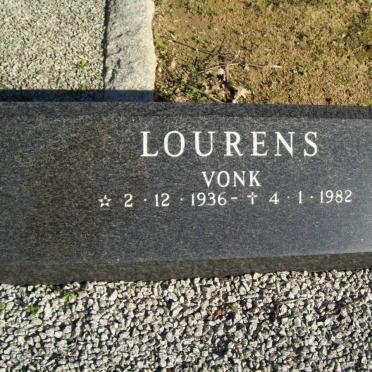 LOURENS Vonk 1936-1982