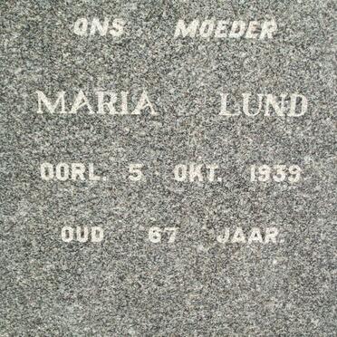 LUND Maria -1939